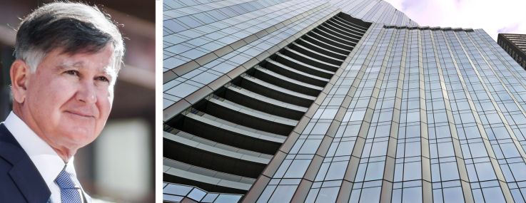 Millennium Partners' Christopher Jeffries (top), Nuveen Green Capital's Mike Doty and the Winthrop Center, Boston.