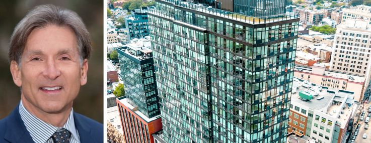 Arden Group CEO Craig Spencer and 425 Summit Avenue, Jersey City, N.J.
