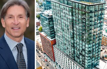 Arden Group CEO Craig Spencer and 425 Summit Avenue, Jersey City, N.J.