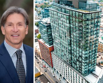 Arden Group CEO Craig Spencer and 425 Summit Avenue, Jersey City, N.J.