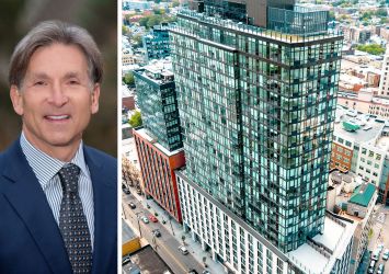Arden Group CEO Craig Spencer and 425 Summit Avenue, Jersey City, N.J.