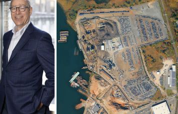 Kadima Industrial Partners' Dov Hertz and 1800 and 1900 South Avenue, Staten Island.
