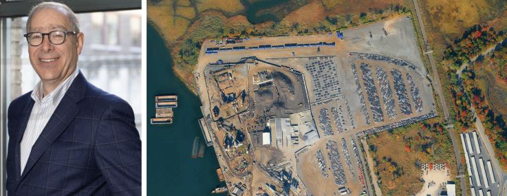 Kadima Industrial Partners' Dov Hertz and 1800 and 1900 South Avenue, Staten Island.