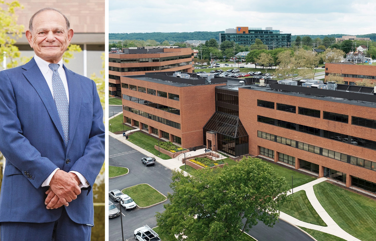 St. John Properties' Edward St. John and 6 North Park Drive, Hunt Valley, Md.