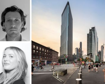 Goodspace NYC's Hank O'Donnell (top) and Madeline Naro, and 505 State Street, Brooklyn.