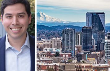 Jared Schlosser of Peachtree Group and the Ritz-Carlton Portland in Portland, Ore.