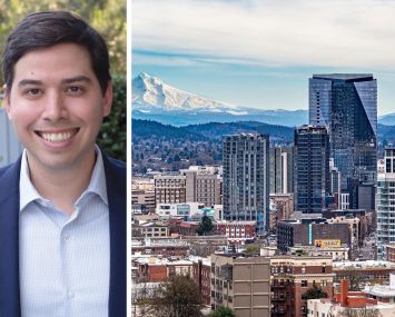 Jared Schlosser of Peachtree Group and the Ritz-Carlton Portland in Portland, Ore.