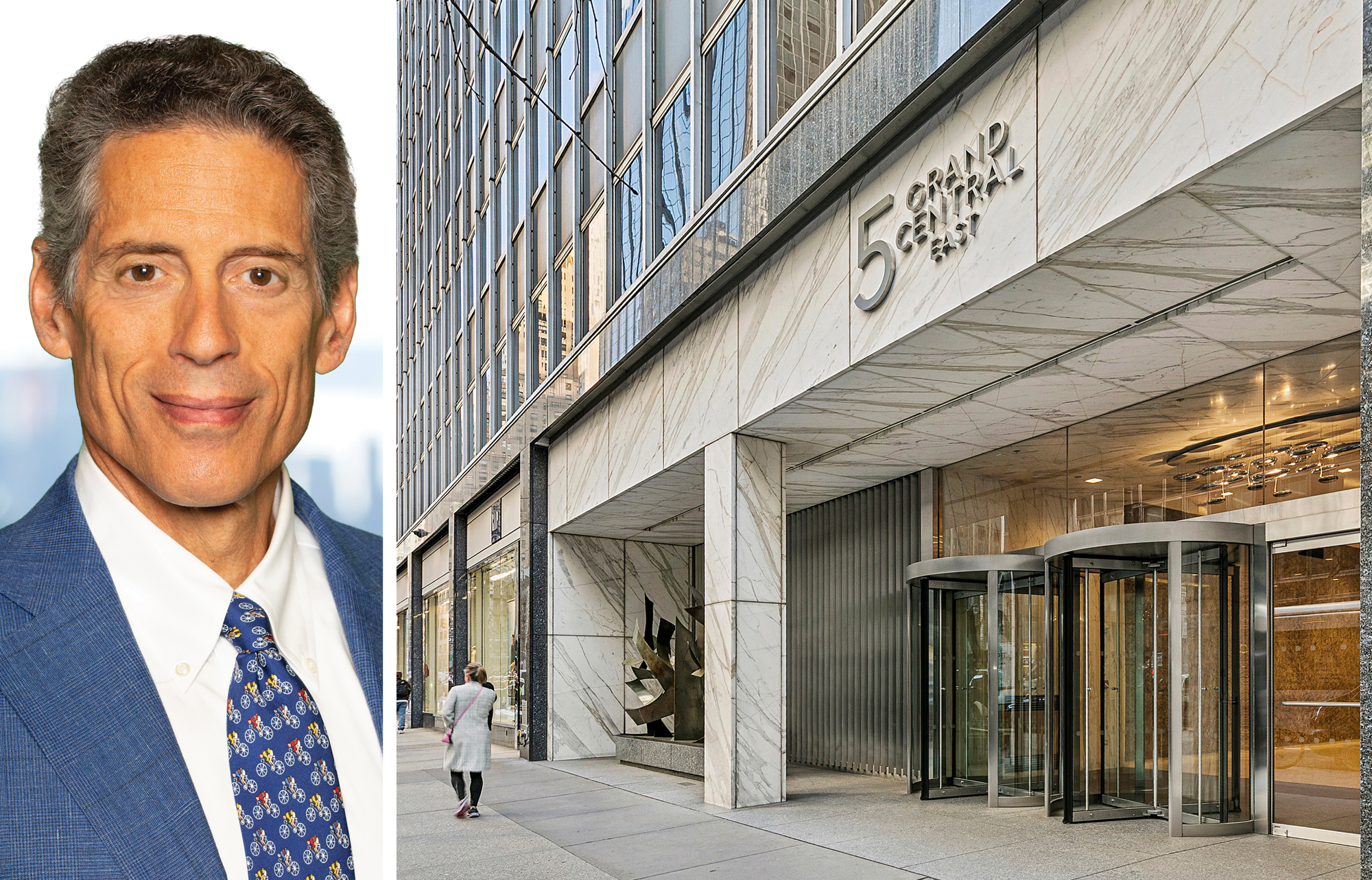 The Durst Organization's Jody Durst and 5 Grand Central East.