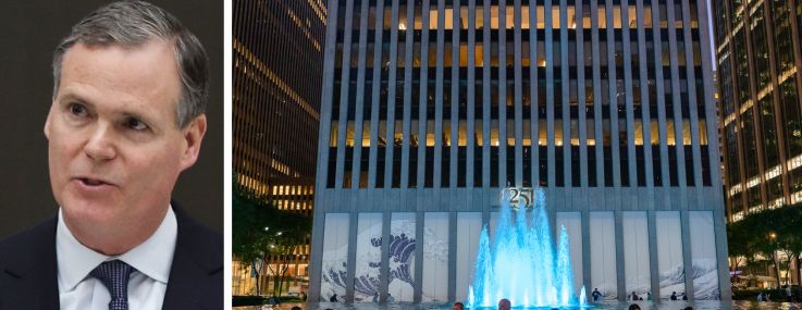 John Kessler, CEO of Mitsui Fudosan America, and 1251 Avenue of the Americas.