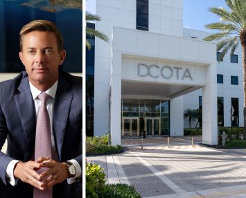 City National Bank of Florida CEO Jorge Gonzalez and the Design Center of the Americas, Dania Beach, Fla.