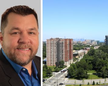 Berkadia's Josh Bodin and Chicago.