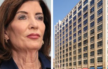 Gov. Kathy Hochul and 200 Varick Street.