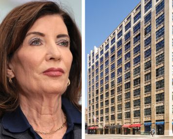 Gov. Kathy Hochul and 200 Varick Street.
