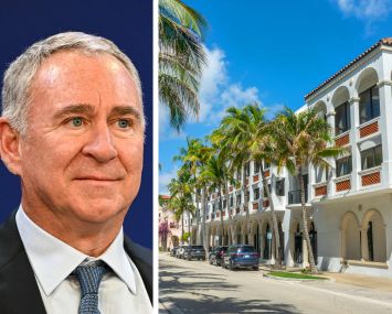 Ken Griffin and 125 Worth Avenue, Palm Beach, Fla.