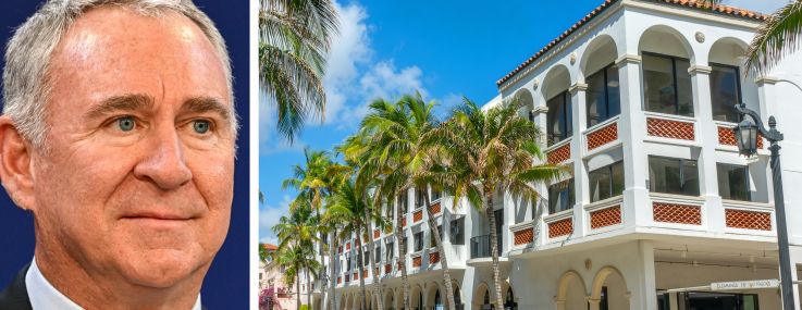 Ken Griffin and 125 Worth Avenue, Palm Beach, Fla.