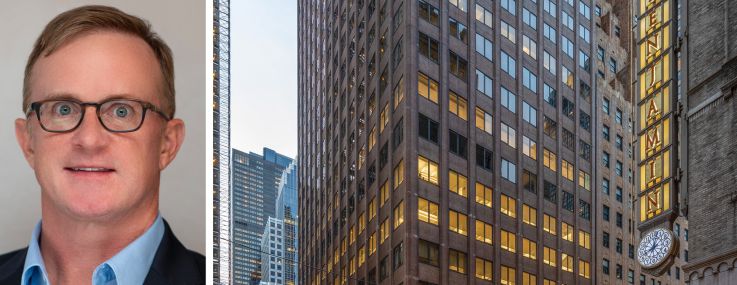 Rudin's Kevin Daly and 560 Lexington Avenue.