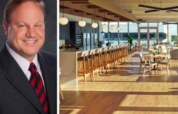Grover Corlew's Mark Corlew and a Venture X location.