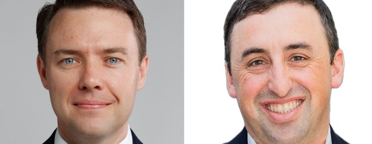 Marshall Nevins (left) and Sam Caven.
