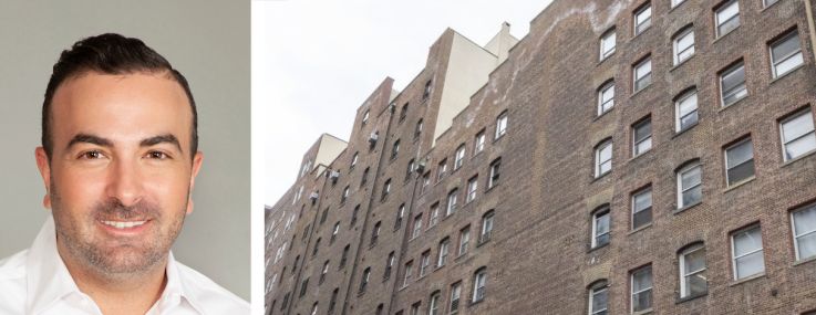 Current Real Estate Advisors' Michael Segerman (top), JLL's Joe Sipala and 515 West 20th Street.