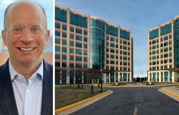Neil Markus, Finmarc principal, and Highline at Greensboro in Tysons Corner, Va.