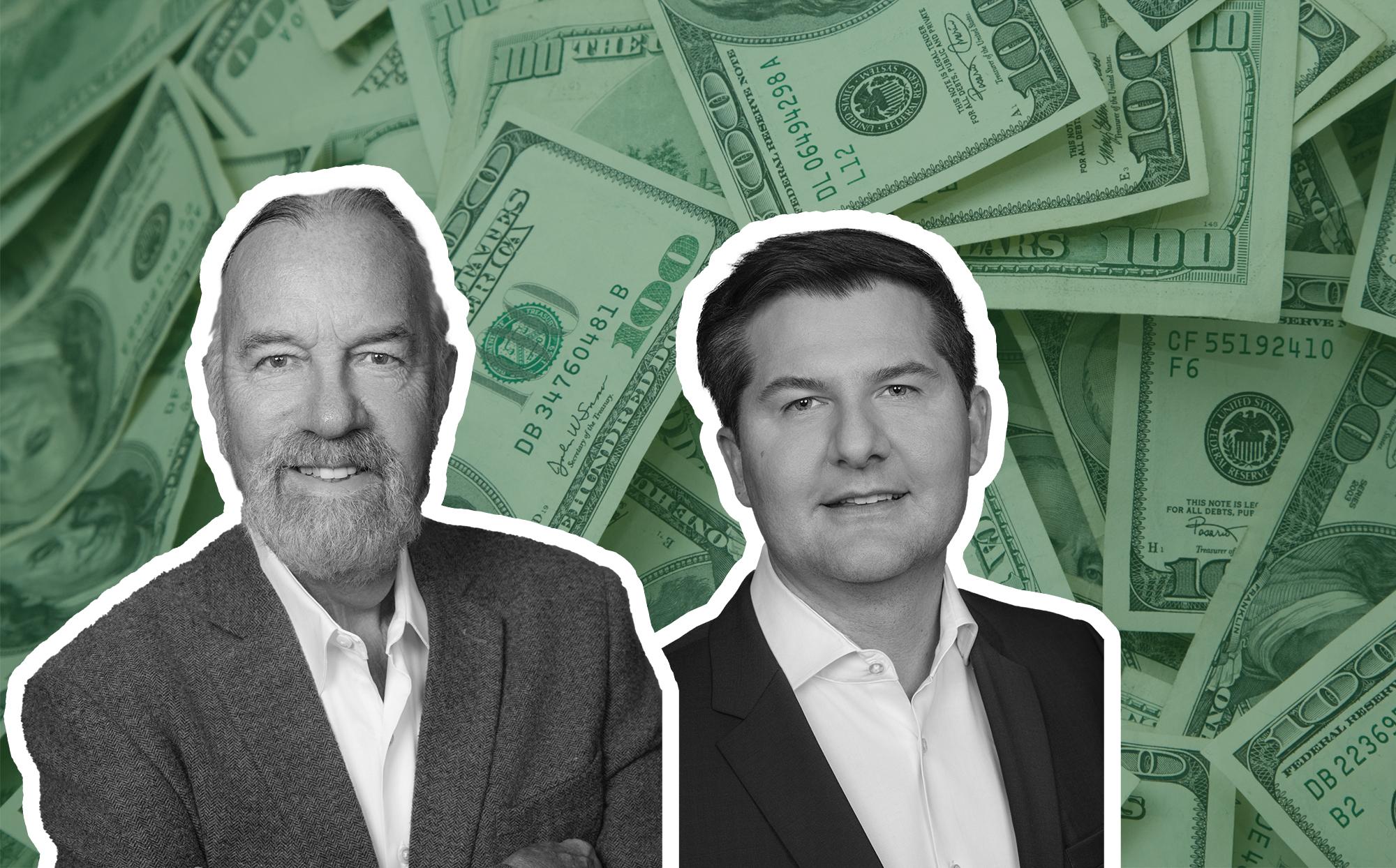 Real Capital Solutions' Marcel Arsenualt (left) and Adam Abeln.