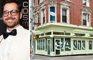 Santiago Perez, owner of Santo Taco, and 232 Bleecker Street.