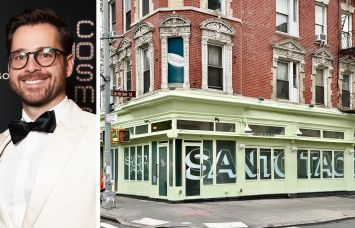 Santiago Perez, owner of Santo Taco, and 232 Bleecker Street.