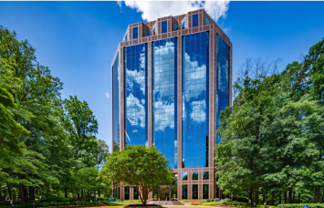 The 272,300-square-foot building at 3110 Fairview Park Drive.
