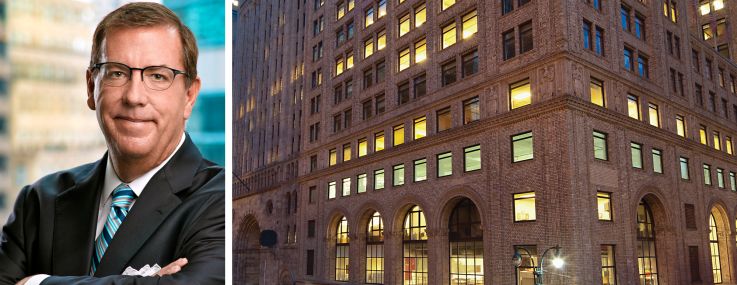 SL Green's Steven Durels and 125 Park Avenue.