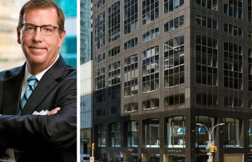 SL Green's Steven Durels and 450 Park Avenue.