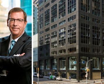 SL Green's Steven Durels and 450 Park Avenue.