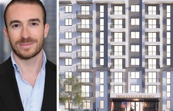 S3 Capital's Steven Jemal and a rendering of the third phase of Casa Princeton apartment community in Princeton, Fla.