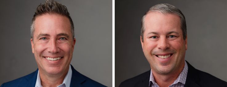 Harbert Management's Trent Johnson (left) and Brian Landrum.
