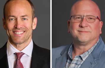 Fisher Brothers' Winston Fisher (left) and Mark Stutzman.