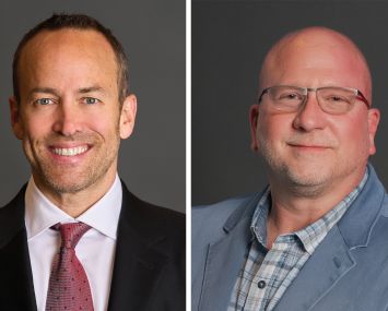 Fisher Brothers' Winston Fisher (left) and Mark Stutzman.