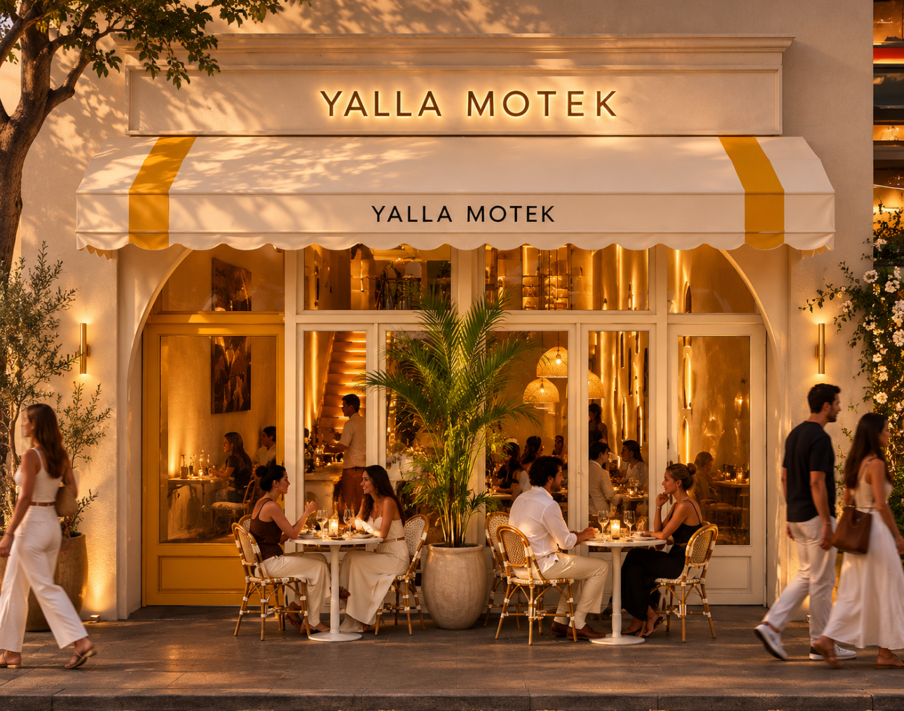 A rendering of Yalla Motek.