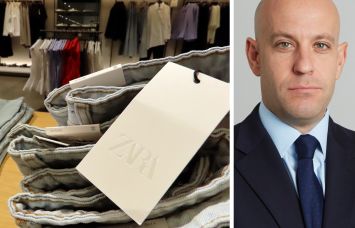 Newmark's Ariel Schuster and a Zara store.