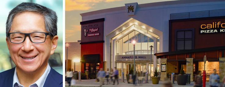 Macerich CEO Jackson Hsieh and the Annapolis Mall, Annapolis, Md.