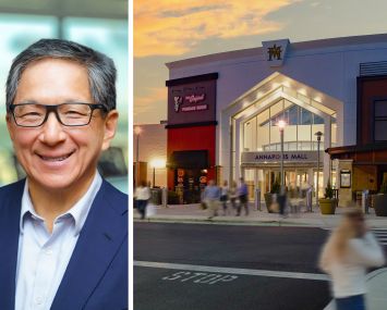 Macerich CEO Jackson Hsieh and the Annapolis Mall, Annapolis, Md.