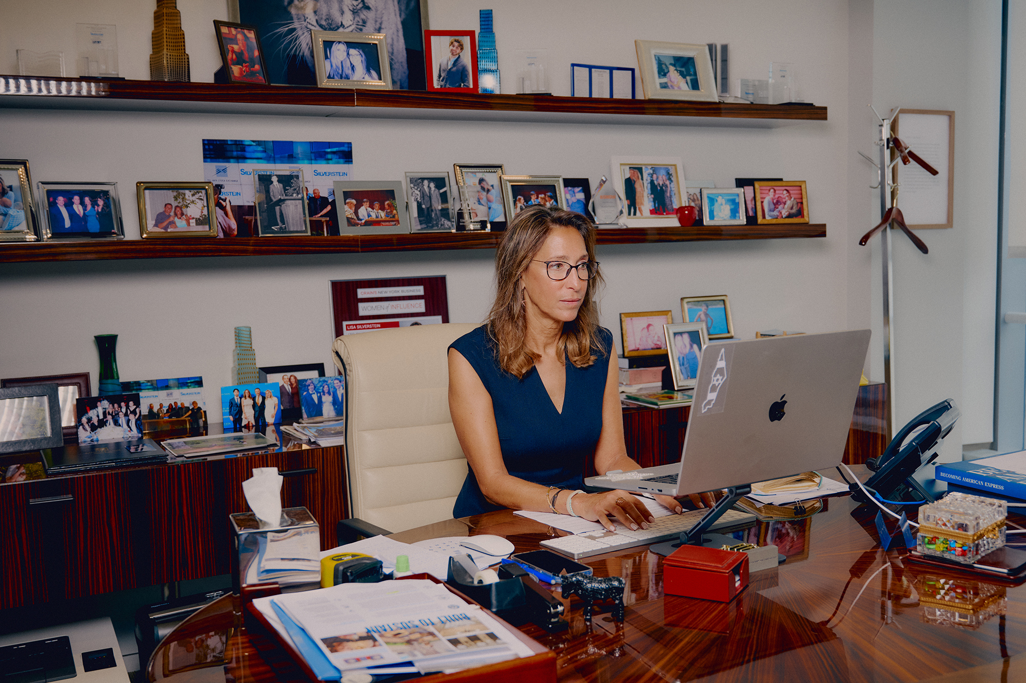 Silverstein Properties' Lisa Silverstein at 7 World Trade Center.