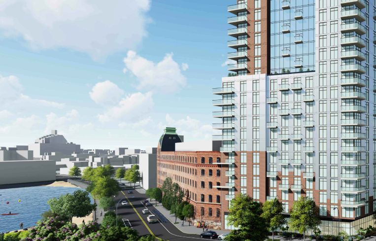 A rendering of 31-29 Vernon Boulevard, Queens.
