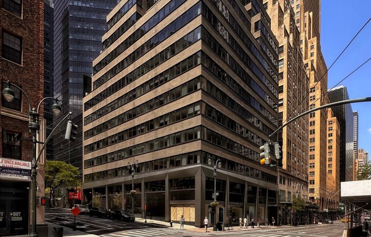 AmTrustRE wanted the building to stand out among its neighbors.
