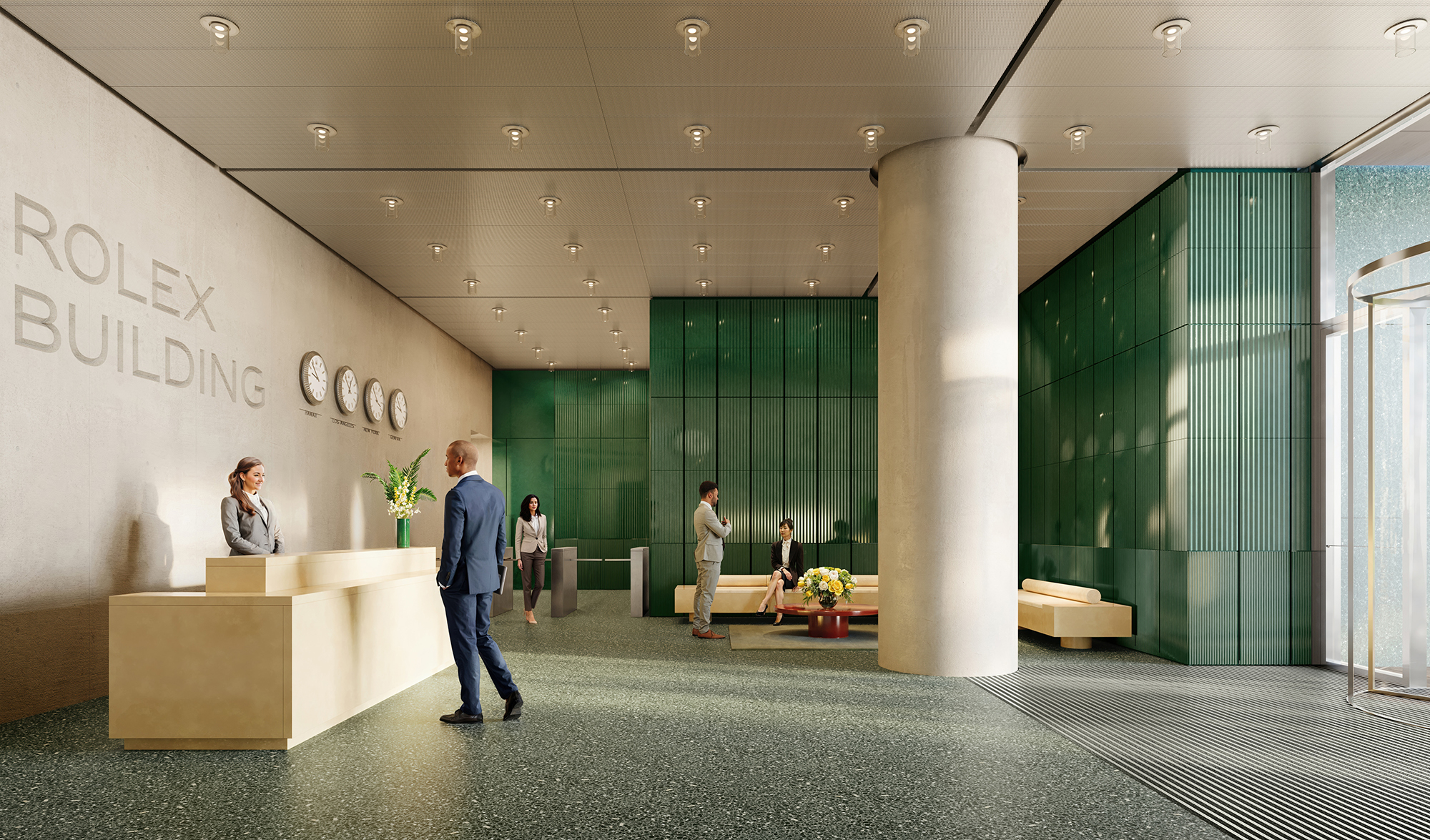 “Rolex was focused on delivering amenities that would make the work experience the best for those that occupy space to do their best work," C&W's Jonathan Fales said.