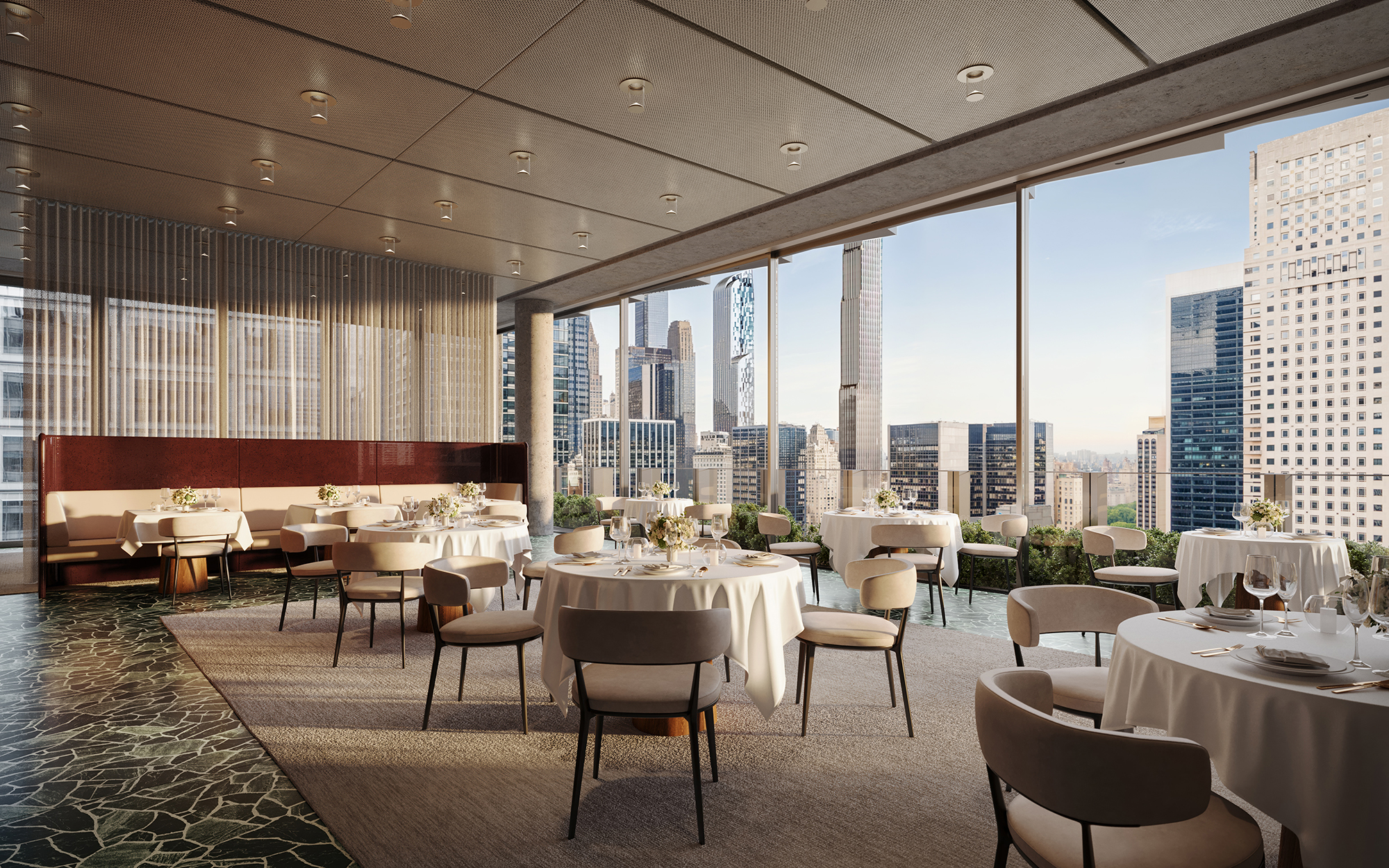 Building amenities will include a daytime food and beverage lounge with the option for al fresco dining on the 12th floor.