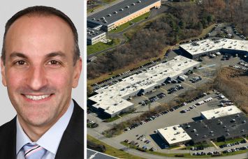 Northwest Bank's Adam Dubeshter and Cherry Hill Business Park in Beverly, Mass.