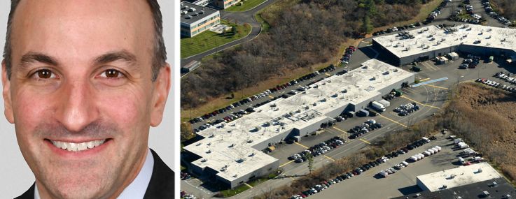 Northwest Bank's Adam Dubeshter and Cherry Hill Business Park in Beverly, Mass.
