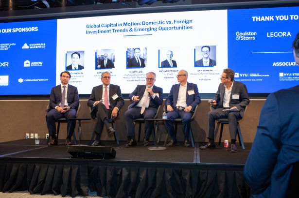 Institutional and Private Equity Investors: Their Commercial Real Estate Hot Takes From left: Dwight Y. Angelini, Gordon Black, Shawn Lese, Richard Prokup, and Dan Berman.