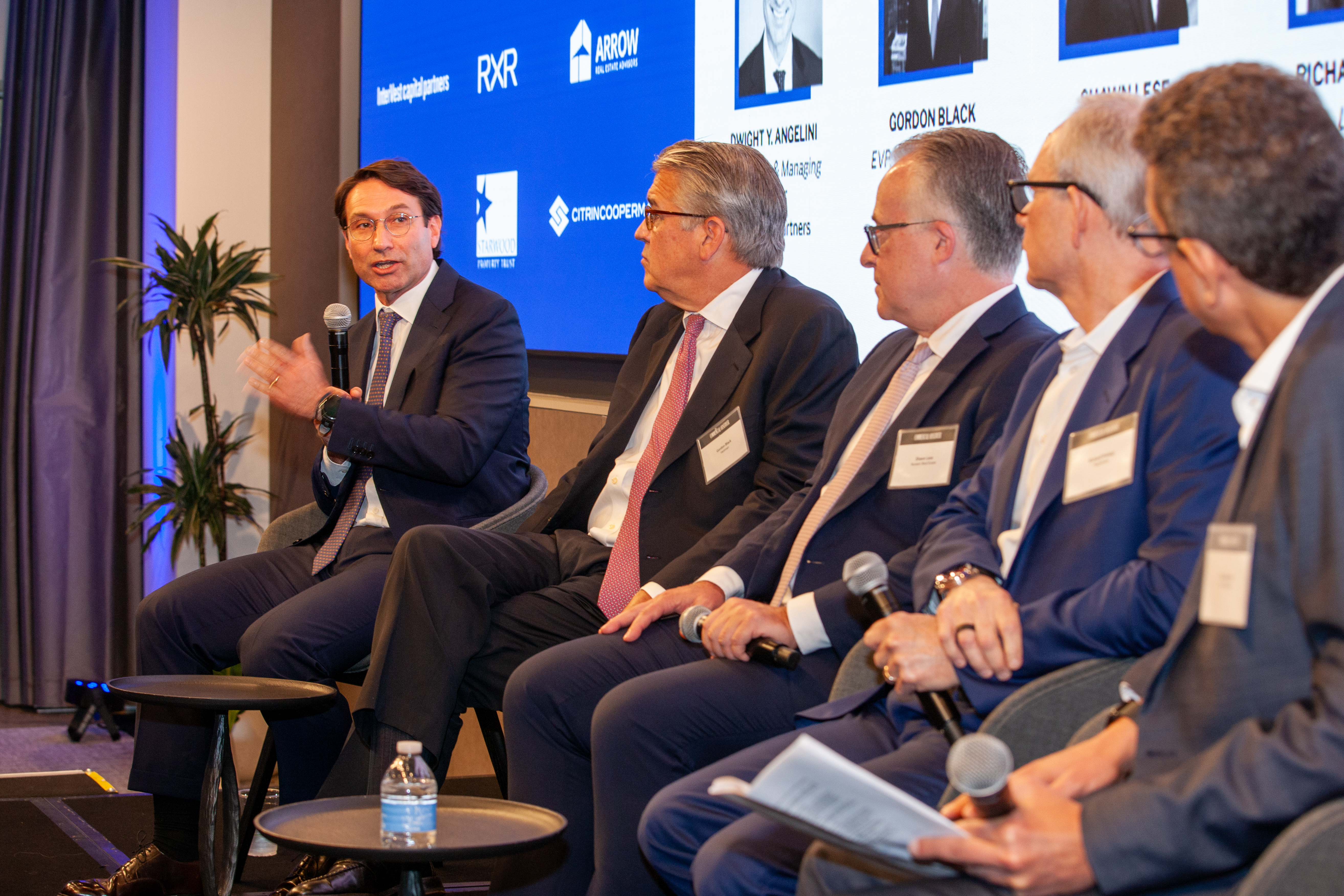 From left: Dwight Y. Angelini, Gordon Black, Shawn Lese, Richard Prokup, and Dan Berman.