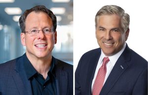 Craig Gillespie of Airtower Networks (left) and Harry Klaff of Avison Young.