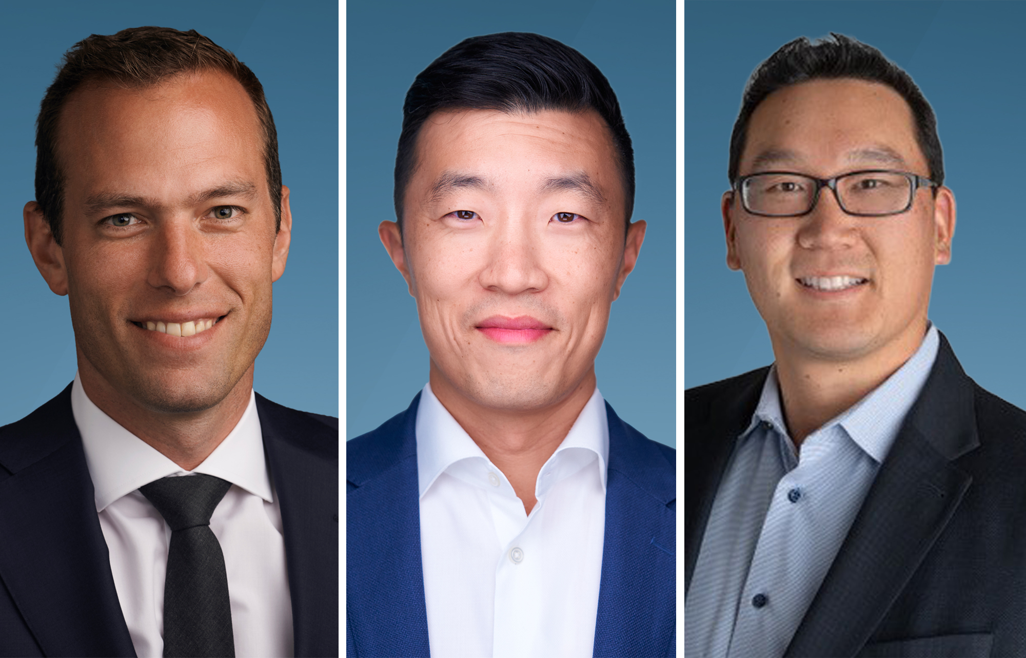 Dan Fanelli, James Choi, and Dan Kim.